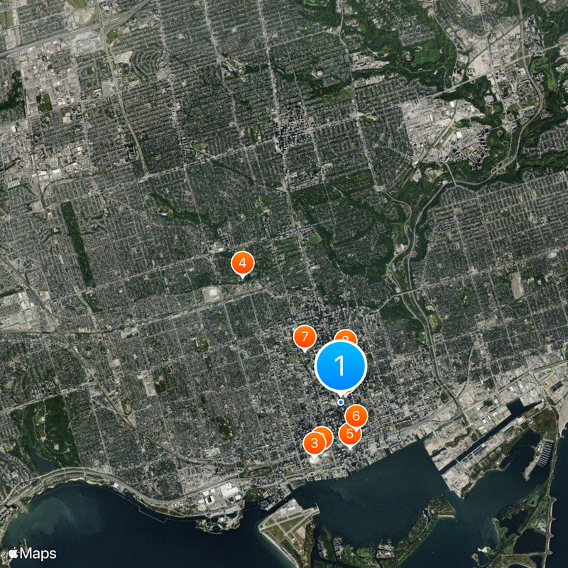 Old Toronto Mapa