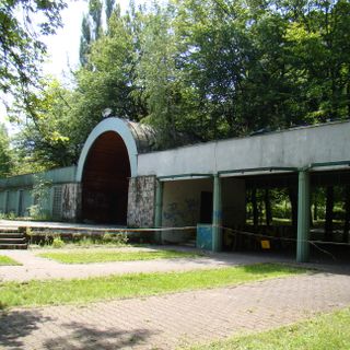 Bandshell in Kościuszko Park in Katowice