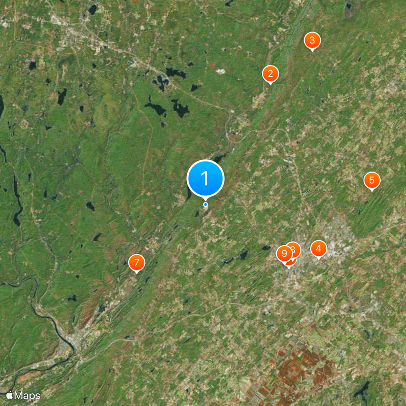 Federal Correctional Institution, Otisville Map