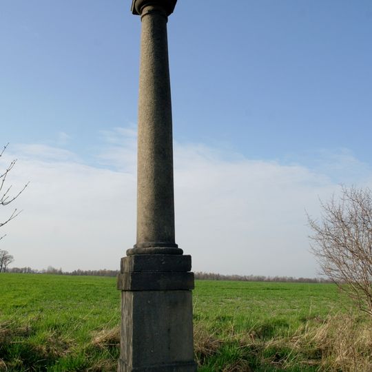 Boží muka u silnice do Kačice