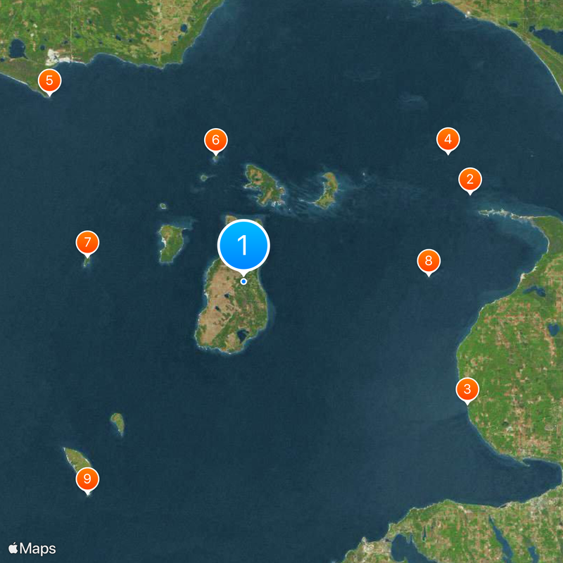 Beaver Island Map