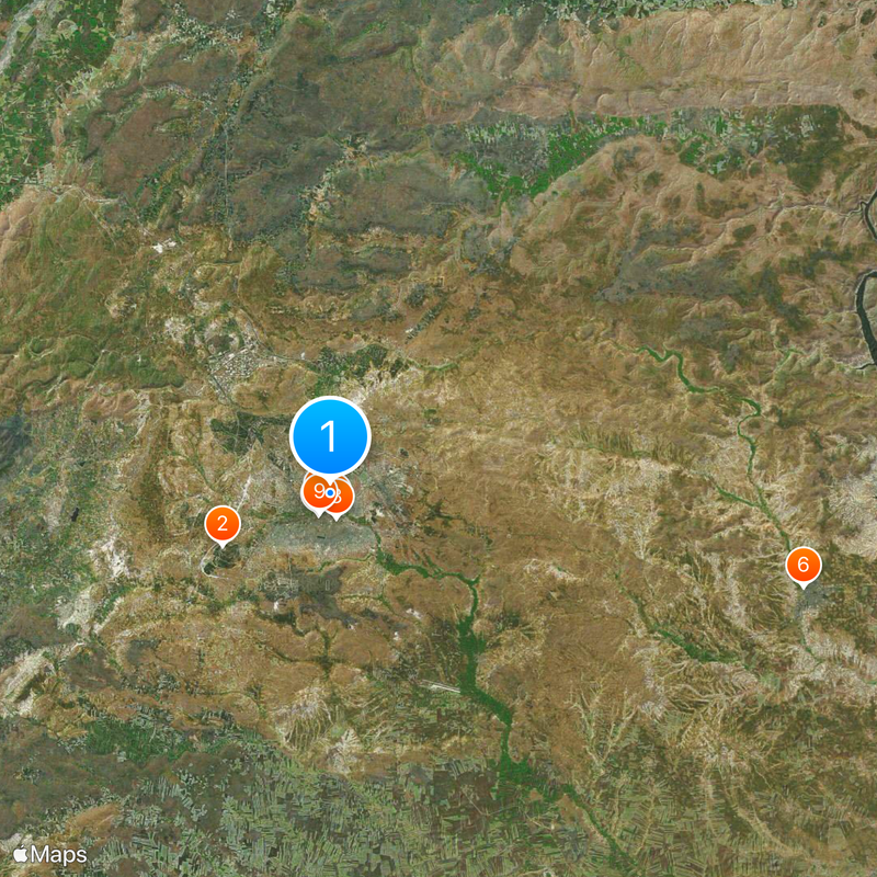 Museo dei Mosaici di Zeugma Mappa