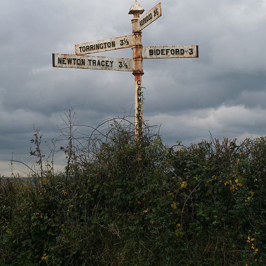 Finger Post at Gammaton Cross