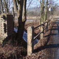 Most silnice III/23642 přes Knovízský potok v Sakách