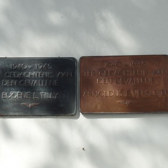 Plaquette in het NS-station