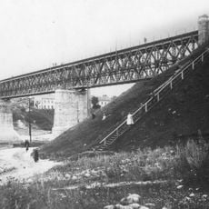 Railway bridge in Hrodna