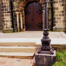 Pair Of Lamp Posts Approximately 3 Metres To West Of Church Of St Thomas