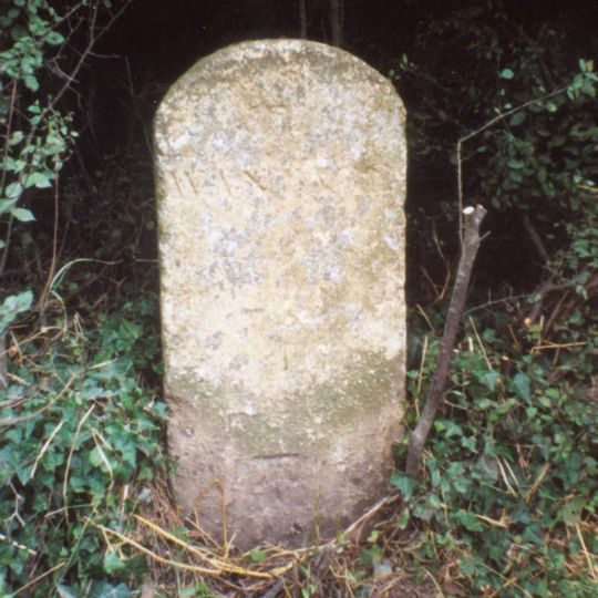 Milestone On East Side Of Road To Wantage, 100 Metres North Of Road To South Hidden Farmhouse