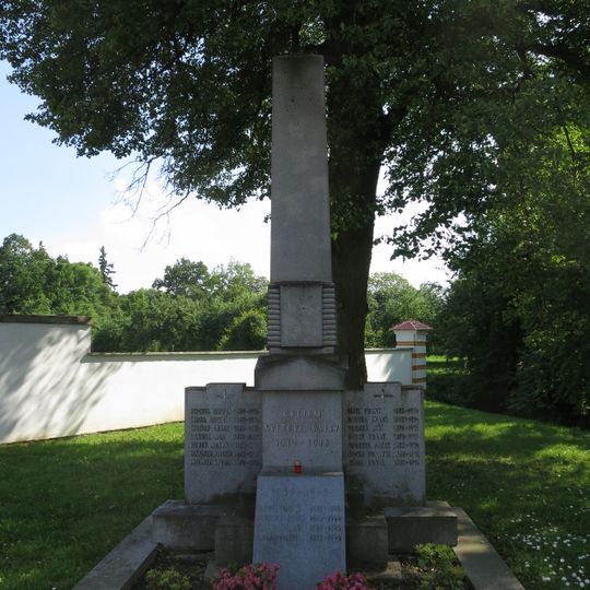 Památník obětem 1. a 2. sv. války v Budkově