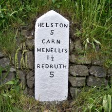 Milestone In Front Of Ruby Terrace, Porkellis
