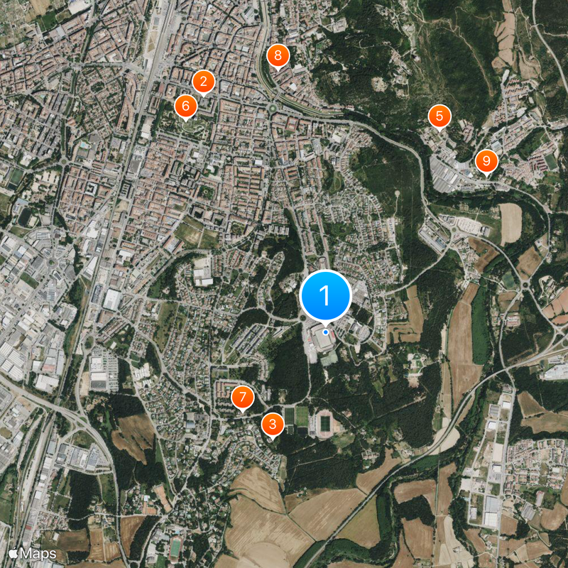 Estadio Montilivi Mapa