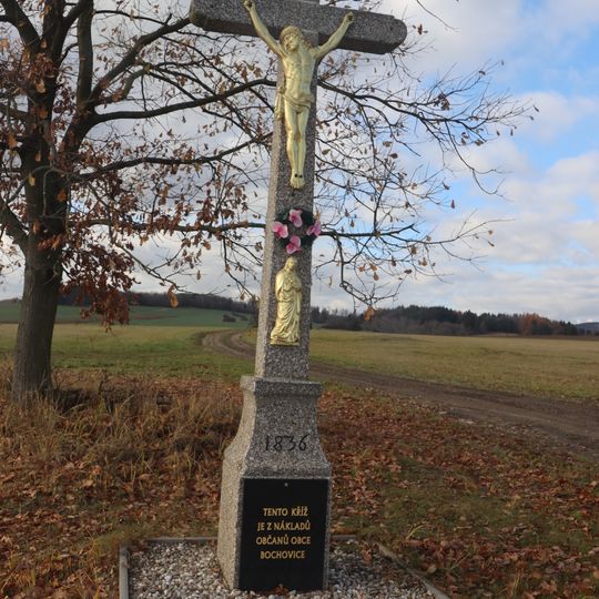 Kříž u silnice 349 u Bochovic