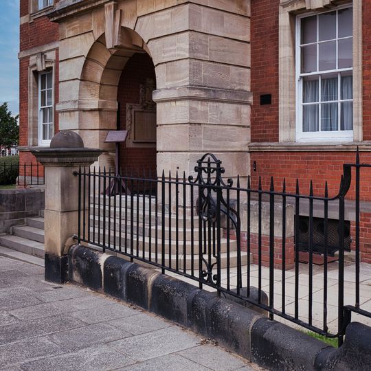 Railings To Council House Along Cambridge Street Elevation