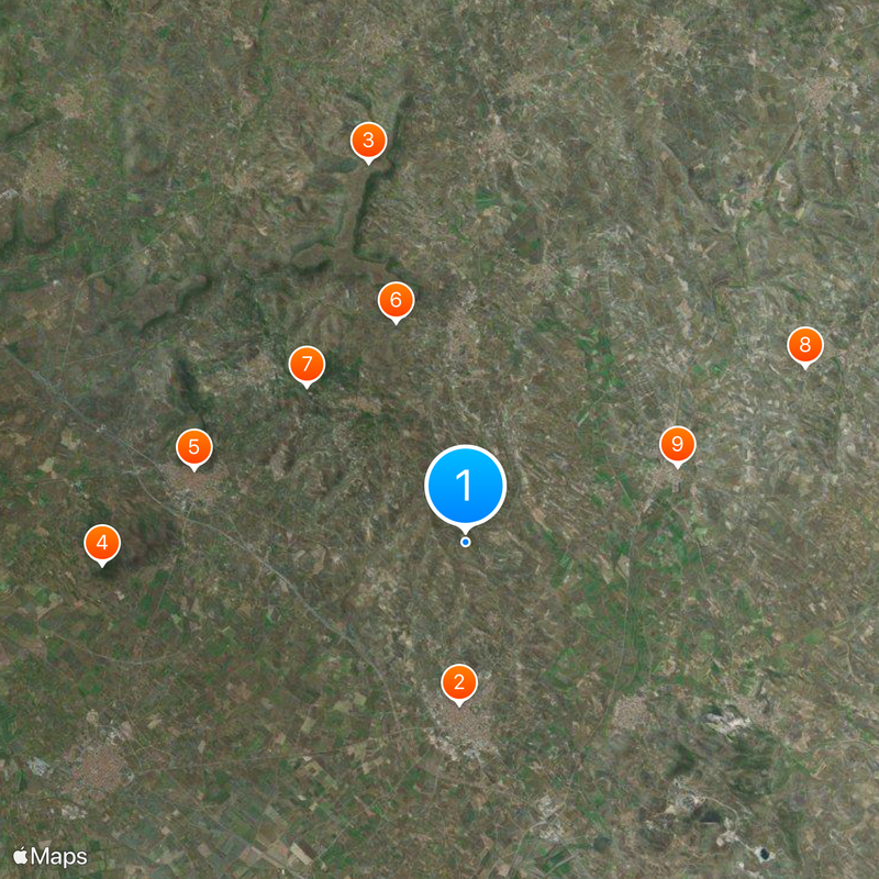 Campidano Map