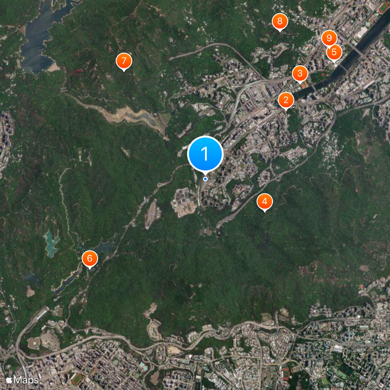 Hin Keng station Map