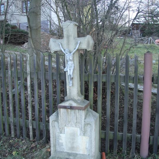 Kříž na Petrovické ulici v Přibyslavicích