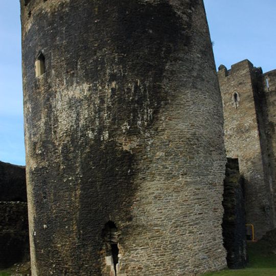 South-east tower, Caerphilly Castle