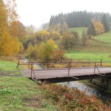 Most cesty k čp. 133 ve Spáleném přes Opavici