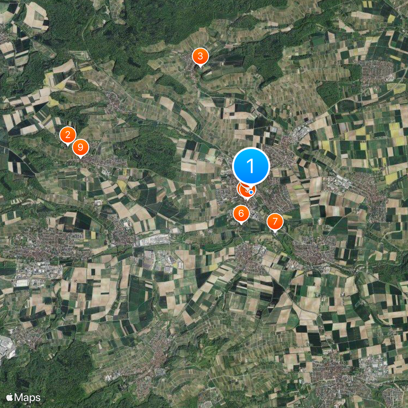 Brackenheim Mapa