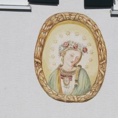 Wandbild am sog. Wanger-Hof