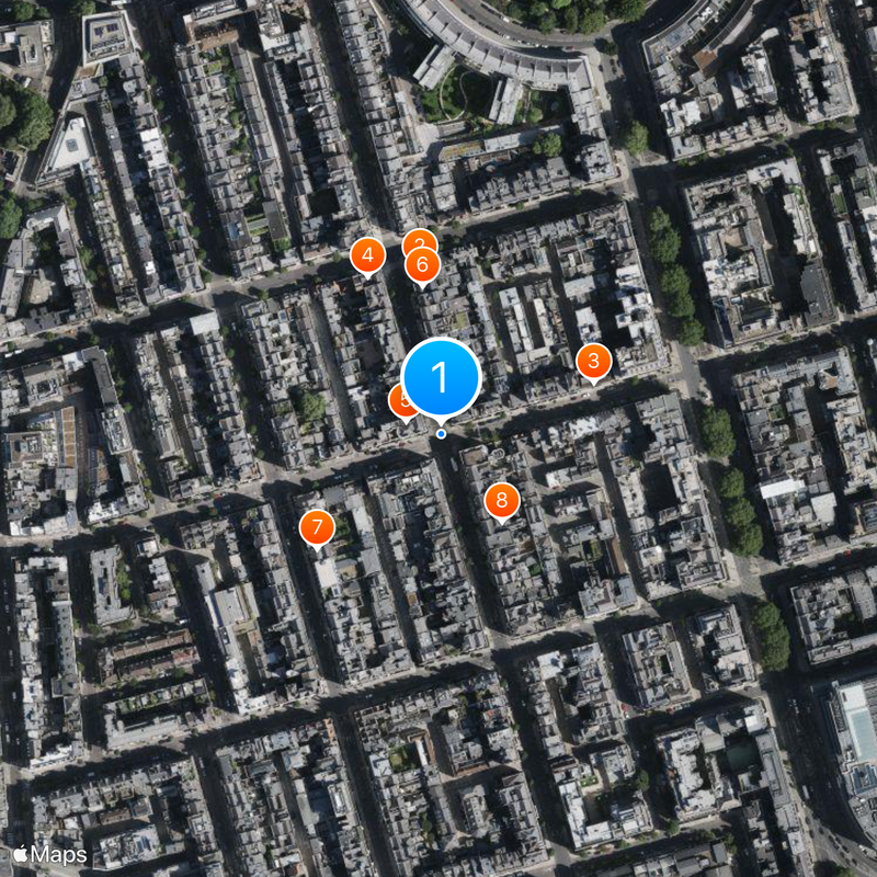 Harley Street Map