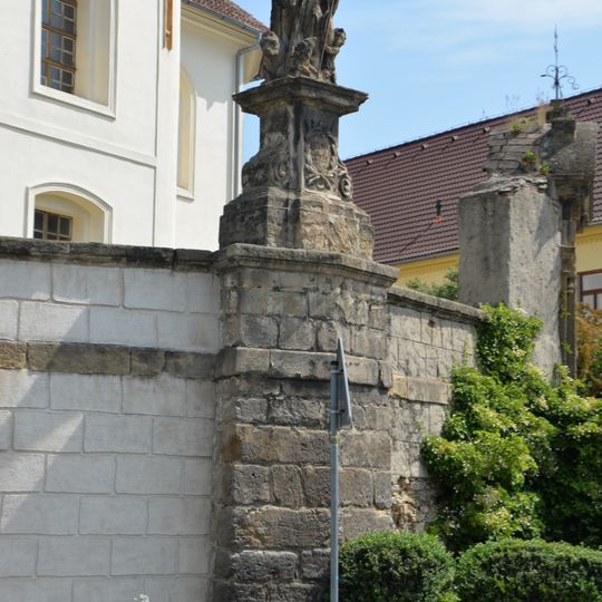 Leonard of Noblac statue in Liběšice