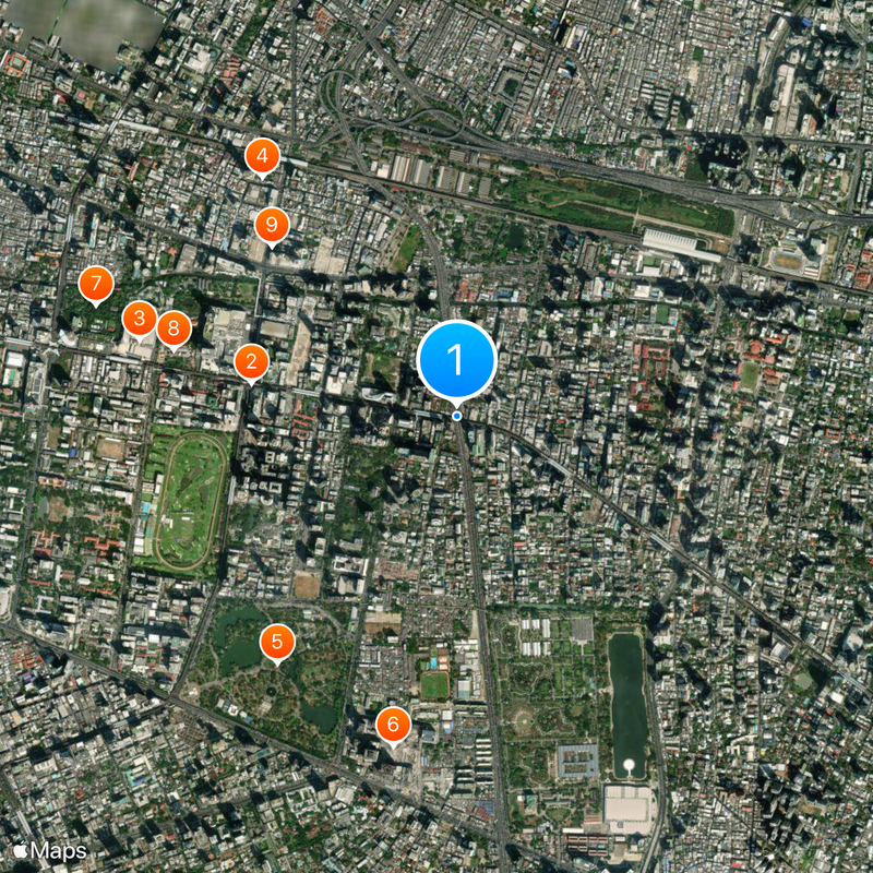 Sukhumvit Road Map