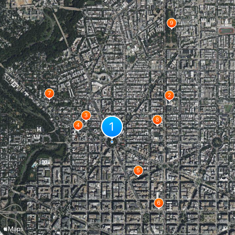 Dupont Circle Map