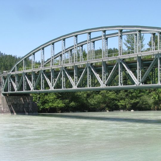 Eisenbahnbrücke, Außerfernbahn Lechbrücke