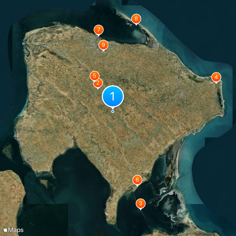 Djerba Map