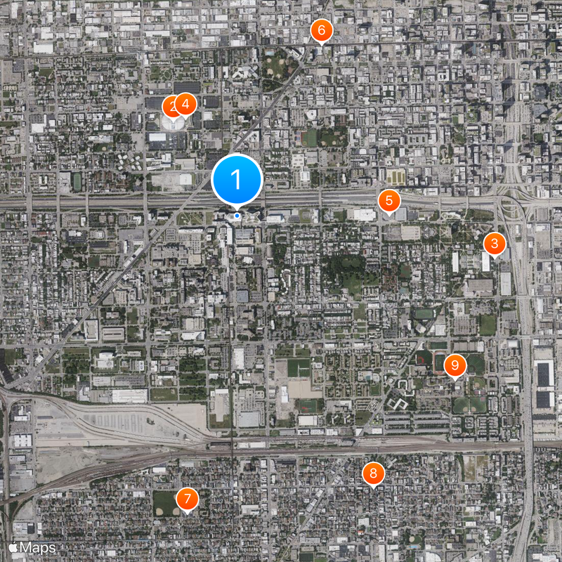 Rush University Mapa