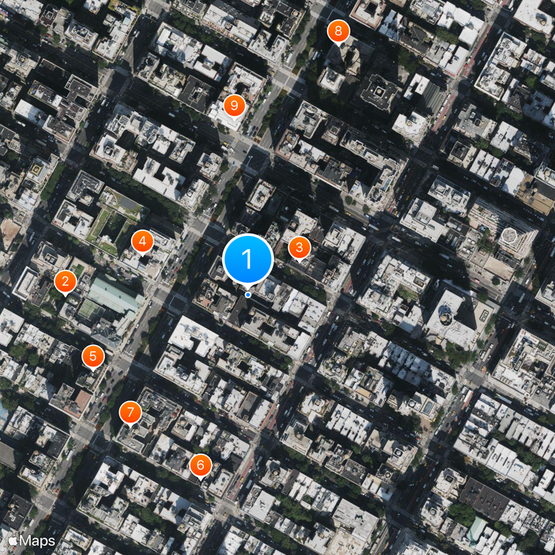 Ramaz School Map