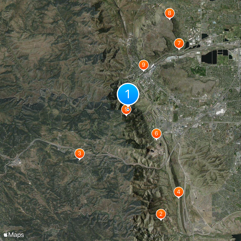 KWGN-TV Map