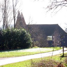 Barn And Oasthouses At Pickdick Farm To The East Of The Farmhouse