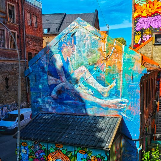 Œuvre d’art, peinture murale