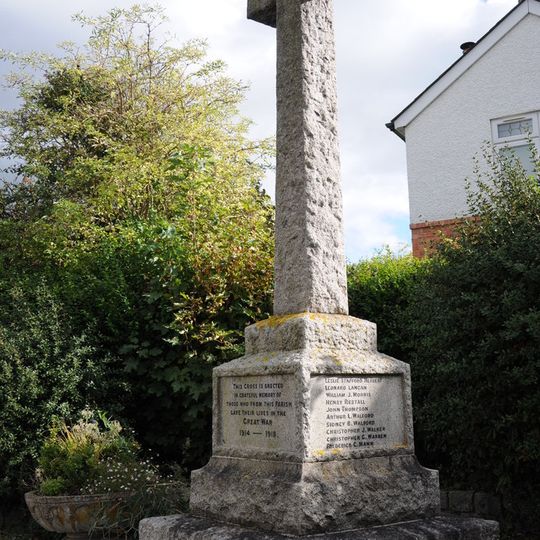 Hucclecote Memorial Cross