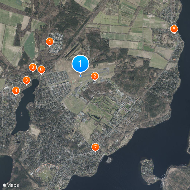 Royal Air Force Station Gatow Map