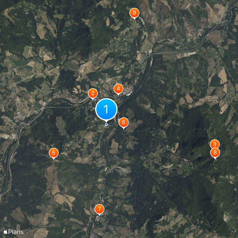 Rocchetta Mattei Kaart