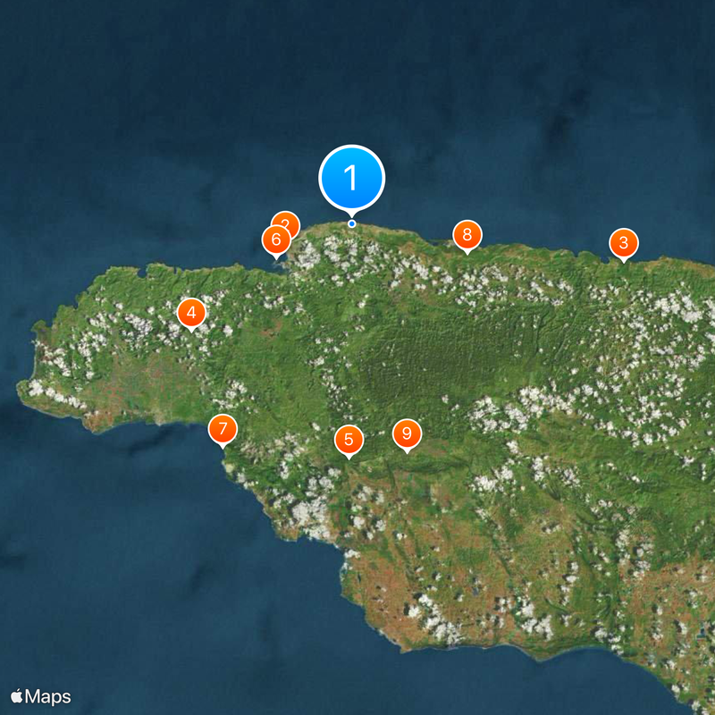 Rose Hall, Montego Bay Map