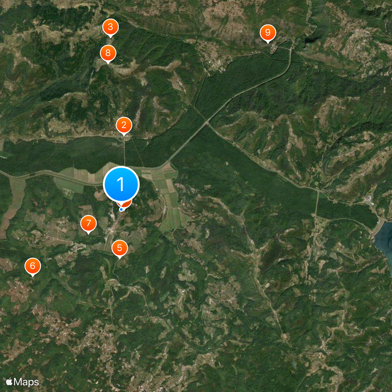 Motovun Map