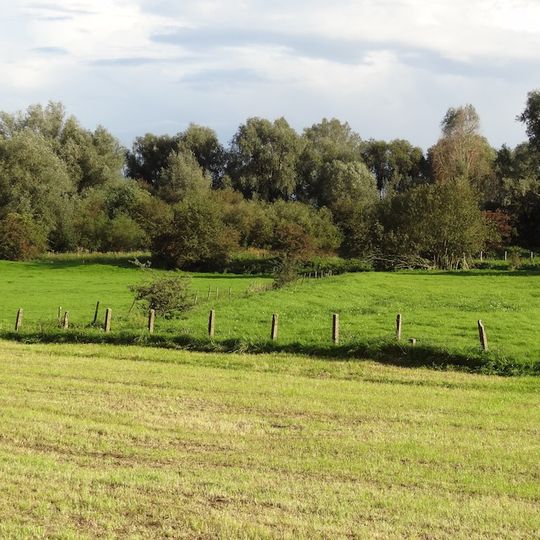 Terrein waarin resten van het Kasteel Meinerswijk