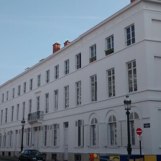 Geheel van huizen in de begijnhofwijk