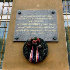 Pamětní deska rodiny Zeithammelovy na Strakonické ulici v Praze