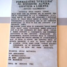 Commemorative plaque