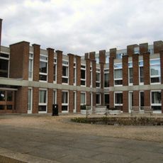Arts A And B Including Courtyard Pool Gardner Arts Centre