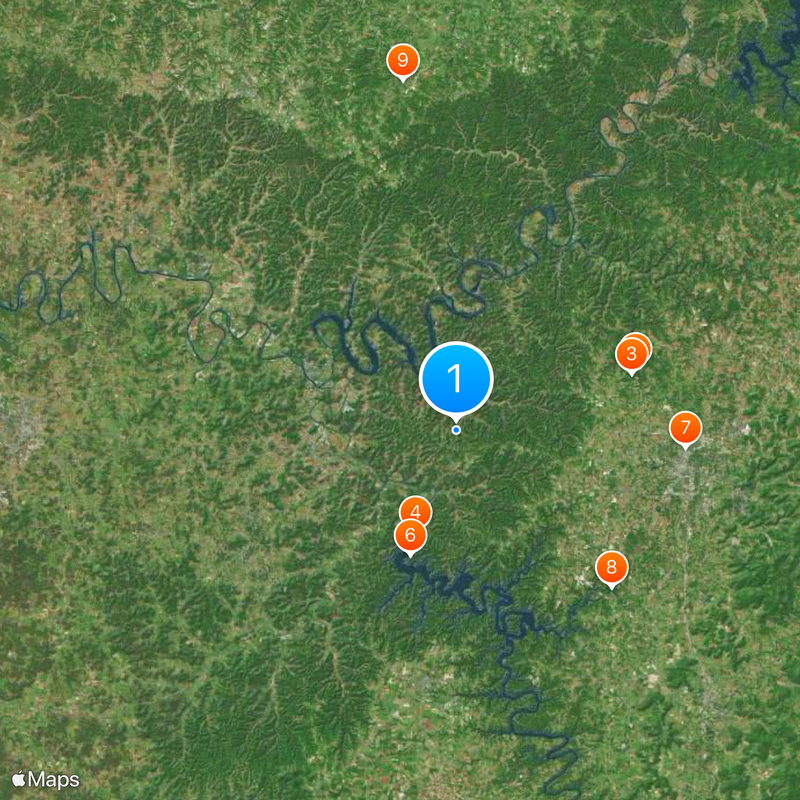 Tennessee's 6th congressional district Map