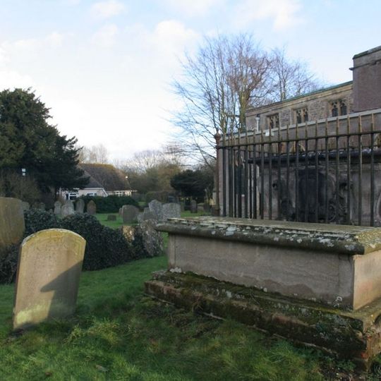 Chest Tomb To Phillips Family And Railings Approximately 10 Metres North Of Church Of St Andrew