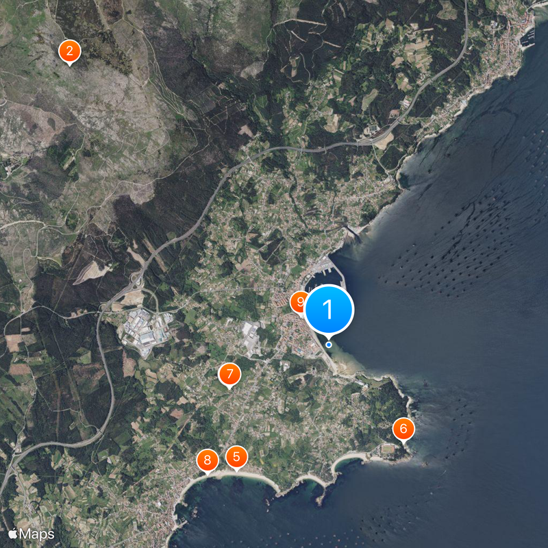 A Pobra do Caramiñal Mappa