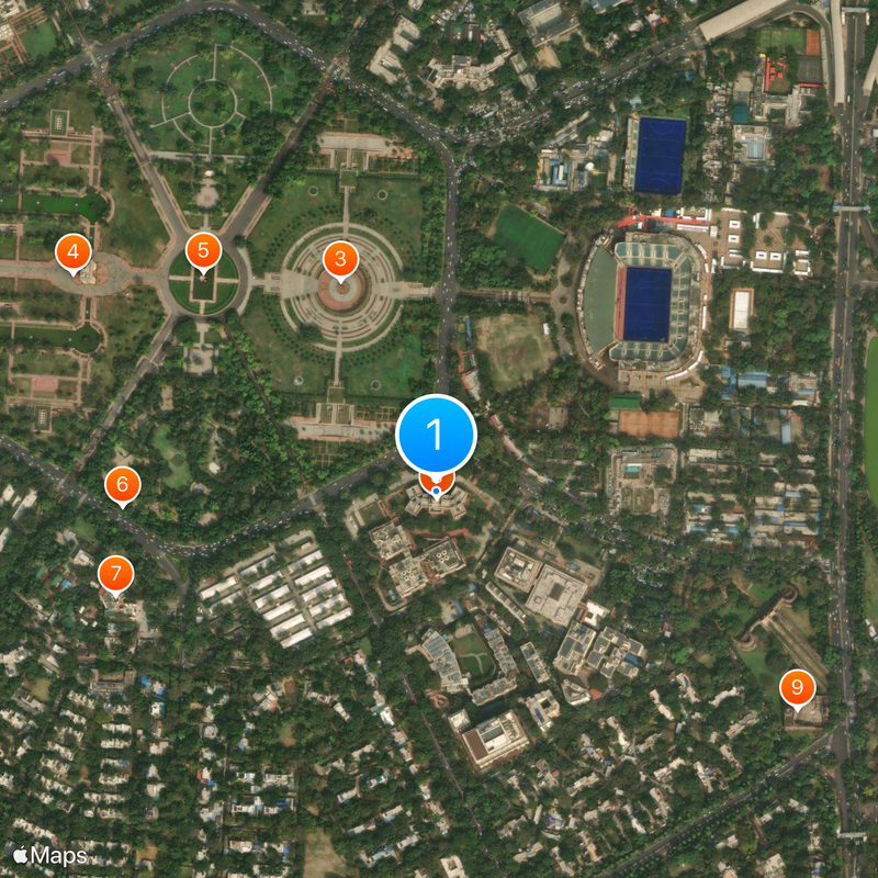 National Gallery of Modern Art Carte