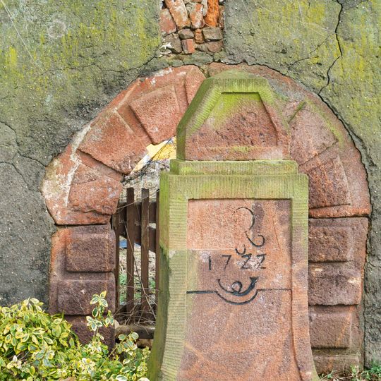 Polish-Saxon Post Milestone Bernbruch